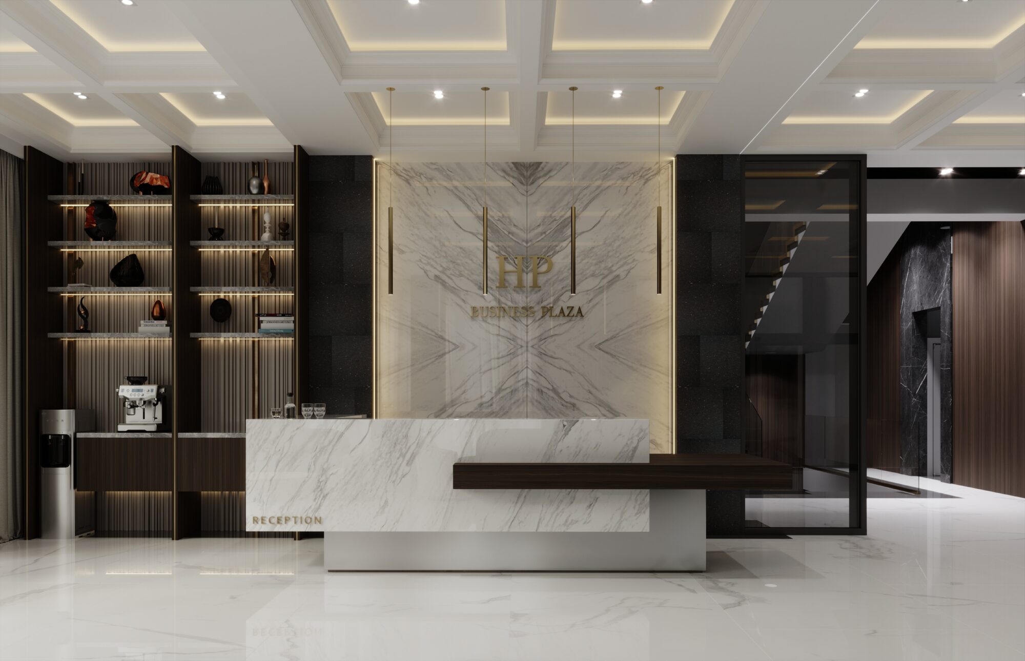 HP Plaza Interior